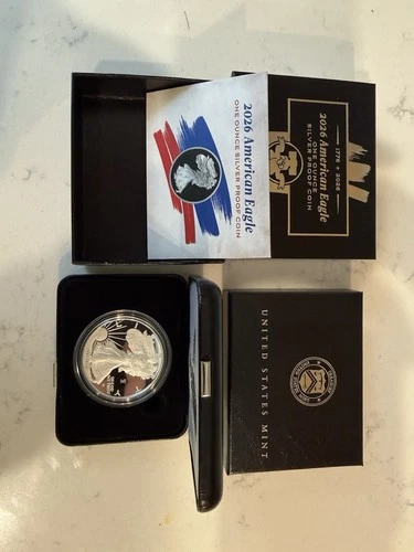 United States Mint 2026 American Eagle 1 oz Silver 0.999 Proof Coin 250th privy