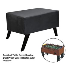 For Foosball Table Cover Covers 67x46.5x27.5'' Black Indoor Games Parts