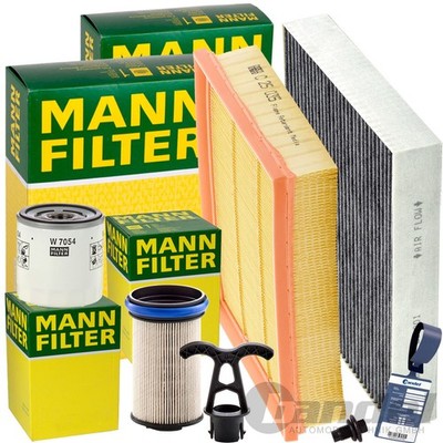 MANN  INSPEKTIONSPAKET passend für 2.0 ECO BLUE FORD MONDEO 5 GALAXY 3 S-MAX CJ