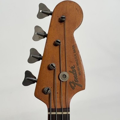 Electric Bass Guitar Fender USA Musicmaster Daphne Blue 1972 S/N