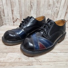 VTG Dr. Martens 8290 Multi-Panel Colorblock Oxfords Made In England UK 9 Mens 10