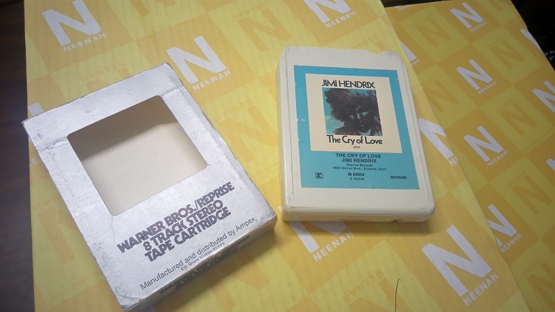 Jimi Hendrix 8 Track Tape - The Cry of Love - Warner Brothers Original Sleeve 