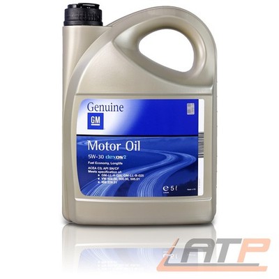 5L ORIGINAL dexos2 5W30 ÖL 5W-30 FUEL ECONOMY LL MOTORÖL FÜR OPEL GM
