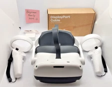 Pico Neo 3 Pro All-in-One VR Headset Full A+ Complete Kit w/ NEW PC VR DP Cable
