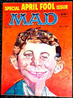 MAD Magazine #39 May 1958! VERY FINE /NEAR MINT!! 9.0!! A BEAUTY!! $0.99 Start!!