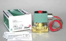 ASCO Red Hat Solenoid Valve 8210G094, 1/2" NPT, 120V Watertight Coil, 3UL13
