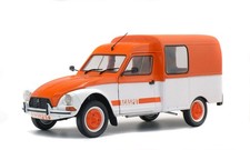 1984 CITROEN ACADIANE ACASPOT UTILITY VAN ORANGE & WHITE 1:18 SOLIDO S1800404
