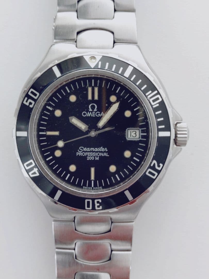 ⭐️早い者勝ち⭐️OMEGA Seamaster Professional 200m OMEGA Seamaster Professional 200M Quartz Black Dial Good Condition