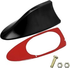 Shark Fin Antenna Cover with Adhesive Tape - Roof Mount Replaceme Color: Black