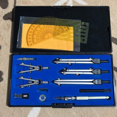 Uchida Drafting Compass Set Kd-Type Draftsman Instrument Architect Engineer K