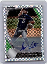 Irving Carter 2021 Panini Prizm Draft Picks Auto 14/17 RC Rookie SSP #PDP152