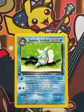Dunkles Schillok 1. Edition 46/82 Team Rocket deutsch Pokemon Karten NM
