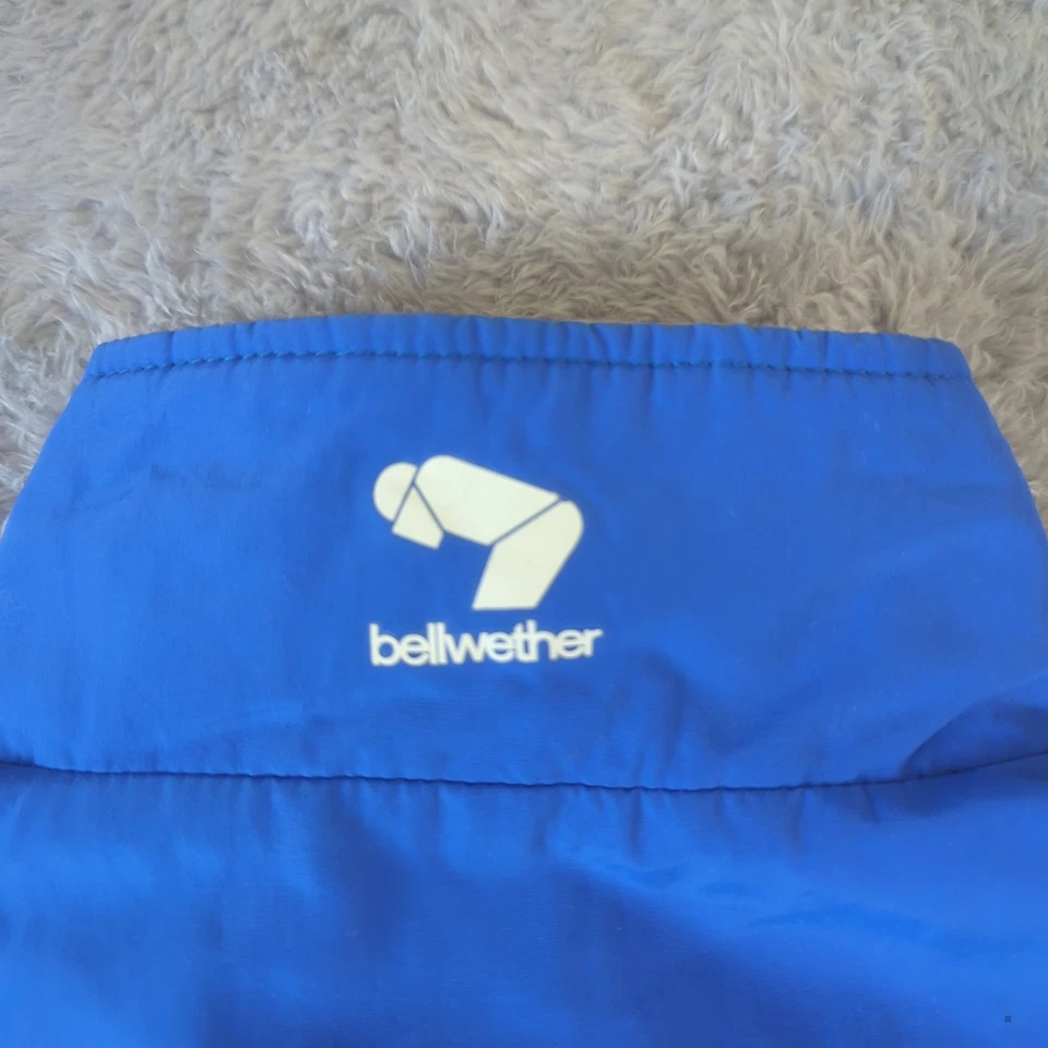 Chaleco Jersey Bellwether Vintage Azul Negro Cremallera Completa Ciclismo EE. UU. Para Hombre Grande Foto 2 de 4