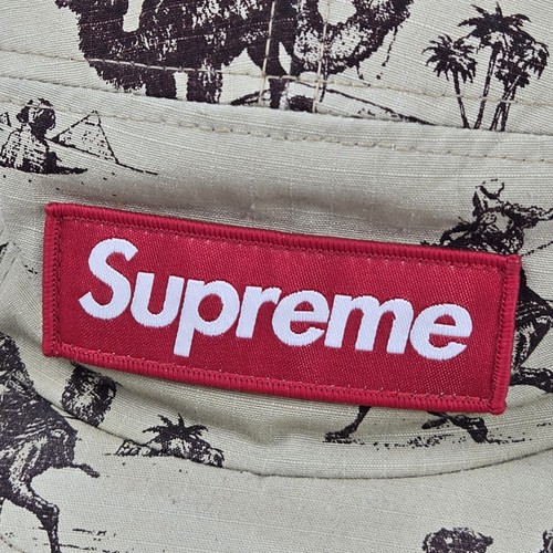SS12 Supreme Camels Camp Cap Hat Desert Sand Tan Very Rare 2012 USA Adjustable - Picture 4 of 10