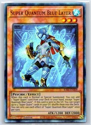 Super Quantum Blue Layer RA05-EN009 Ultimate Rare Rarity Collection 5 1st Edition