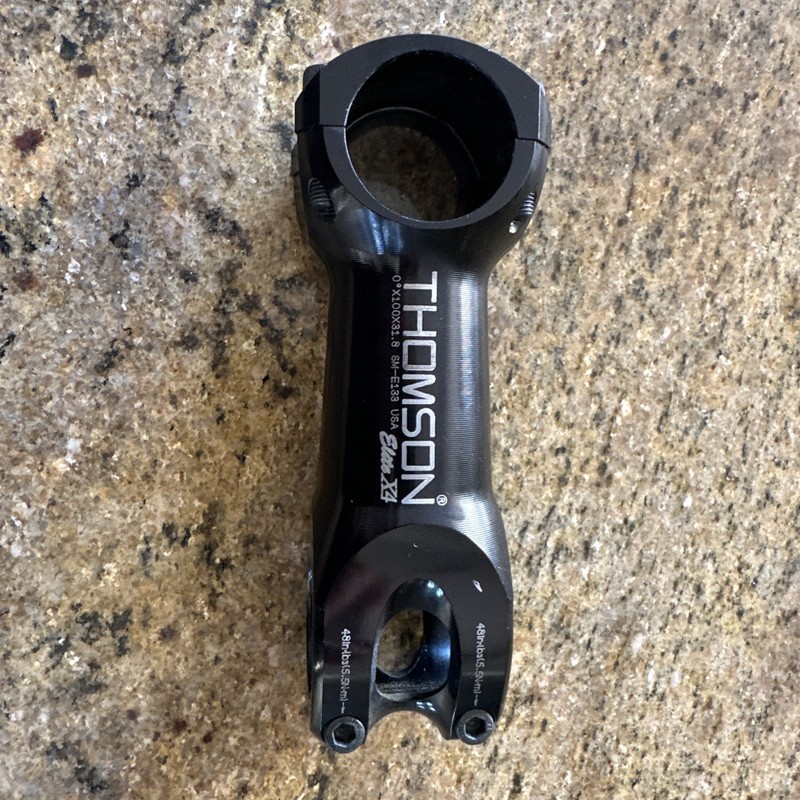Thomson Elite X4 Stem Black, 100mm x 31.8mm 0 degree sku0338