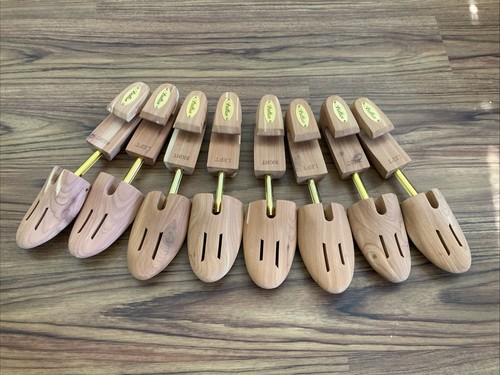 Stratton Wood Shoes Tree Size S (US Men 7.5-8.5), Four Pairs Bundle