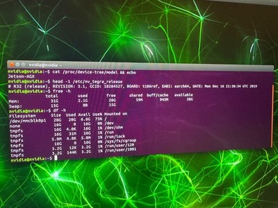 NVIDIA Jetson AGX Xavier Developer Kit 32GB - TESTED Reflashed - Module+Carrier