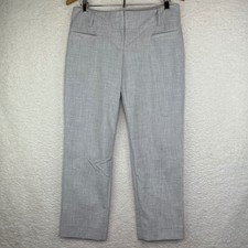 The Limited Collection Drew Fit Gray Dress Pants Straight Leg Size 8 Office Wear