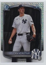 2025 Bowman Chrome Prospects Mega Box Mojo Refractor Cam Schlittler #BCP-166