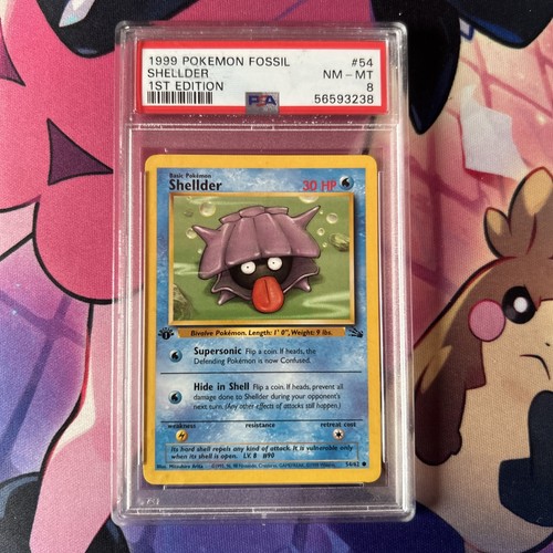 Shellder (1st Edition) graded PSA 8 for sale on eBay