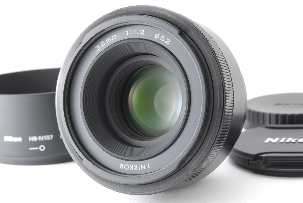 Nikon 1 NIKKOR 32mm Focal f/1.2 Camera Lenses for sale - eBay