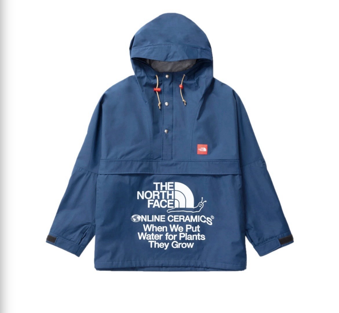 The North Face x Online Ceramics ノースフェイス THE NORTH FACE X ONLINE CERAMICS MENS WIND JAMMER JACKET Size