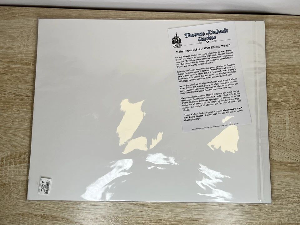 Impresión Disney Art of Disney Thomas Kinkade Main Street U.S.A. 18x14 Foto 2 de 4