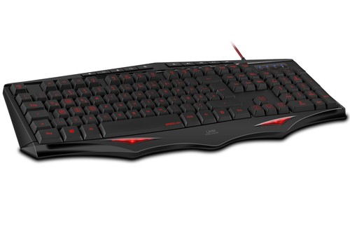 Speedlink USB LED Gaming Tastatur QWERTY Italien IT Italienisch Keyboard-Layout - Bild 2 von 3