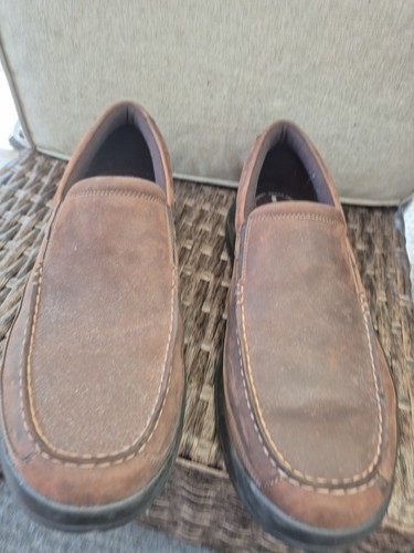 Rockport XCS Herren Freizeit Halbschuhe Schuhe Größe 13 Leder Braun M78149 W
