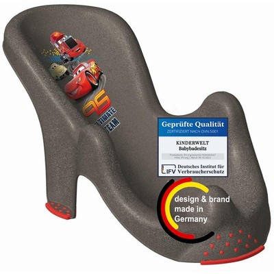 Anatomischer Premium Babybadesitz Disney Cars metallic 