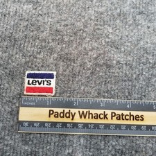 Vintage Levi's Patch Jeans 70s 80s Red White Blue B2