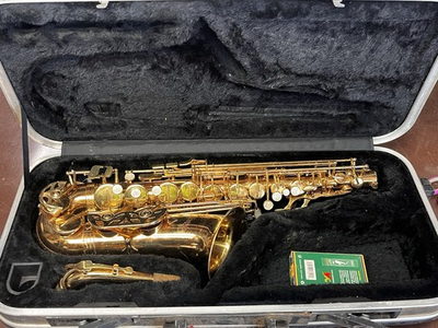#ad Blessing Alto Brass Saxophone with case Very Good Condition $335.37