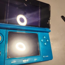 Nintendo 3DS Aqua Blue System W/ Charger 