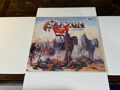 Saxon- Crusader- LP 1984 Carrere BFZ 39284
