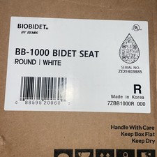 Bio Bidet BB1000 Electric Bidet Toilet Seat, Warm Water with Air Dryer, Heated