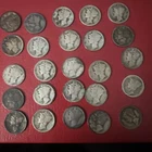 90% Silver Mercury Dimes - Roll of 50 - $5 Face Value