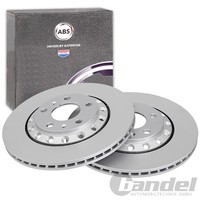 2X ABS Bremsscheiben 310Mm BelÜFtet Hinten Passend FüR Audi A8 VW Phaeton | 1760