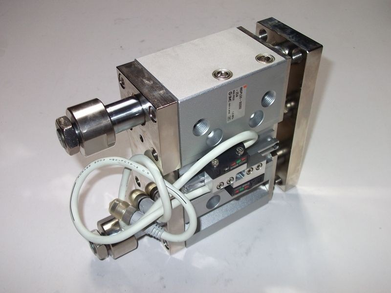 SMC MGPL50-S0282-25A Guided Pneumatic Cylinder, 50mm bore, 25mm stroke,