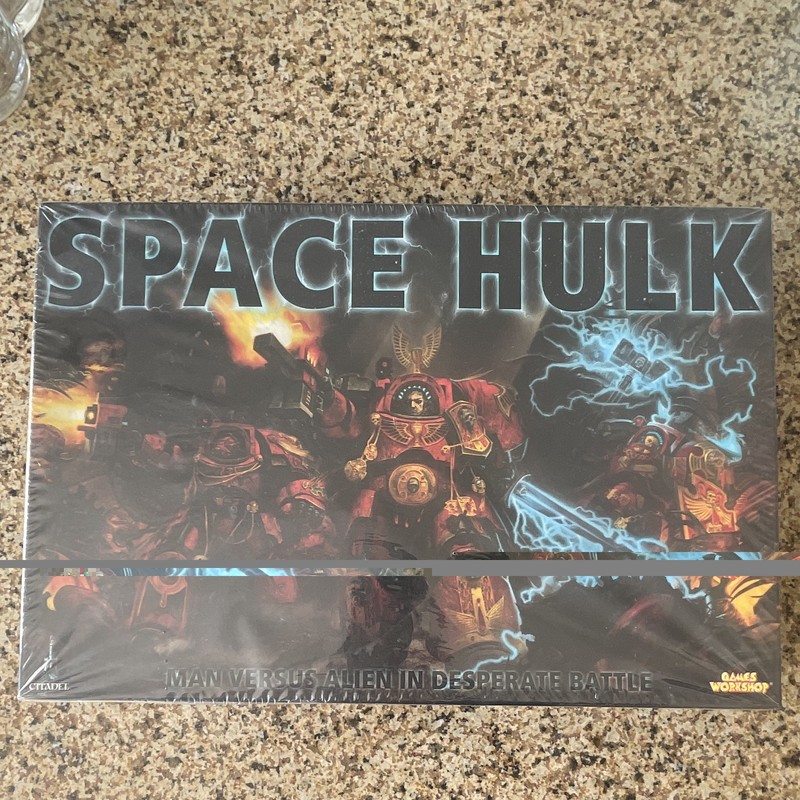 Games Workshop Space Hulk Complete Board Game w/ Miniatures Sci-Fi 2+ 12+