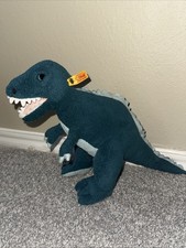 Steiff Thaisen Tyrannosaurus "T-Rex" Dinosaur Plush Toy, 14 Inches RARE