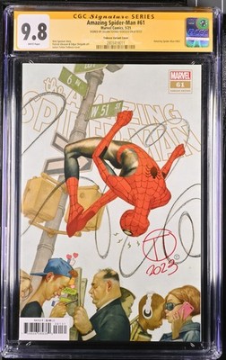 Amazing Spider-Man #61 Julian Totino-Tedesco Variant CGC 9.8   -1 of 7 Signed-
