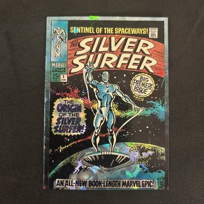 1992 Marvel Entertainment Silver surfer Card The Origin of The Silver Surfer