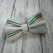 The Beaufort Bonnet Company Boy s Striped Clip-On Bow Tie Woven Multi
