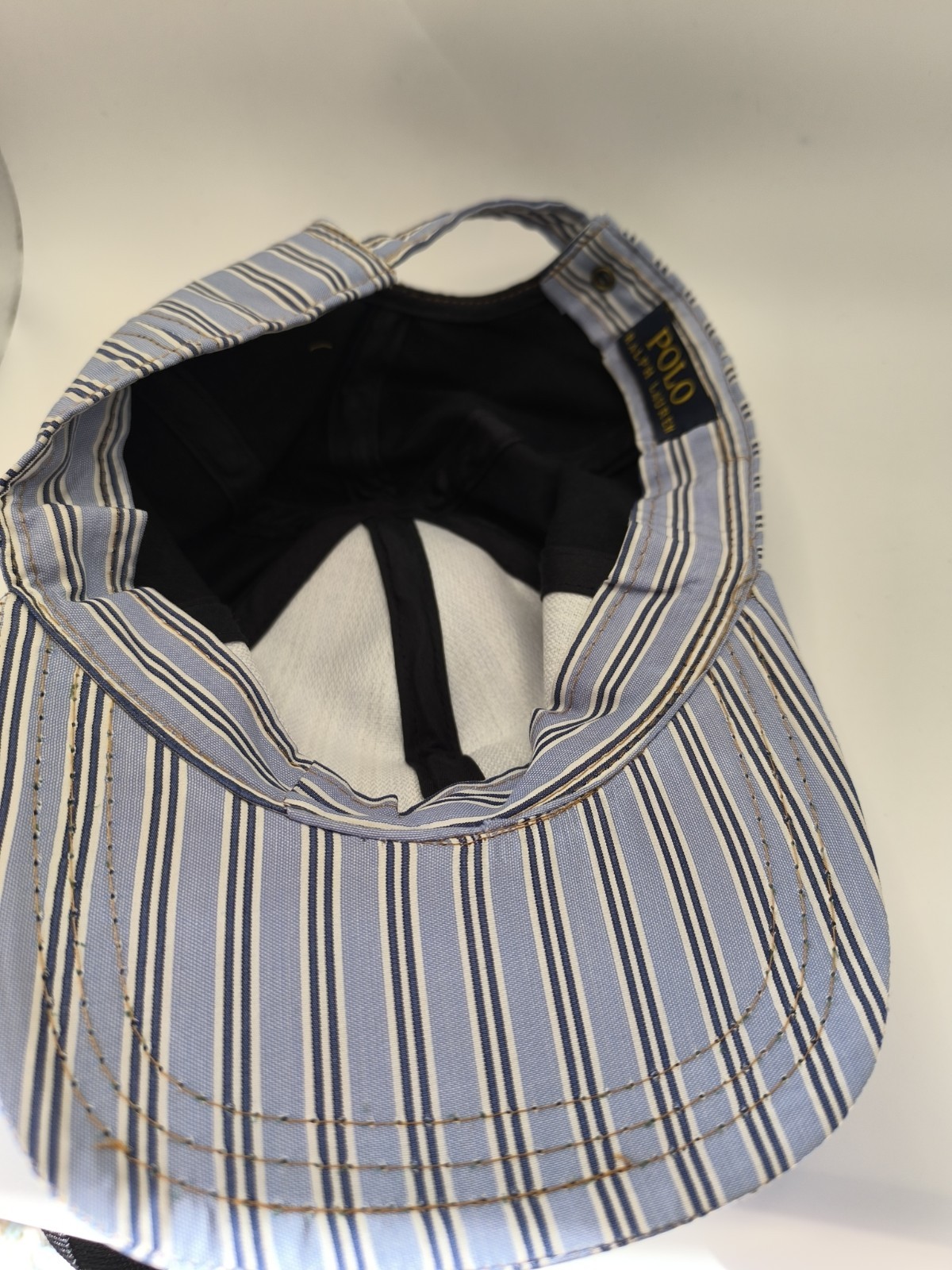 Fabulous Ralph Lauren Baseball Cap Made From RL Shirts image 6