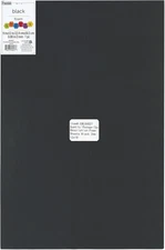 Essentials by Leisure Foam Sheet 12x18 Inch 2mm Black 15-Pack, Crafting Foam,...