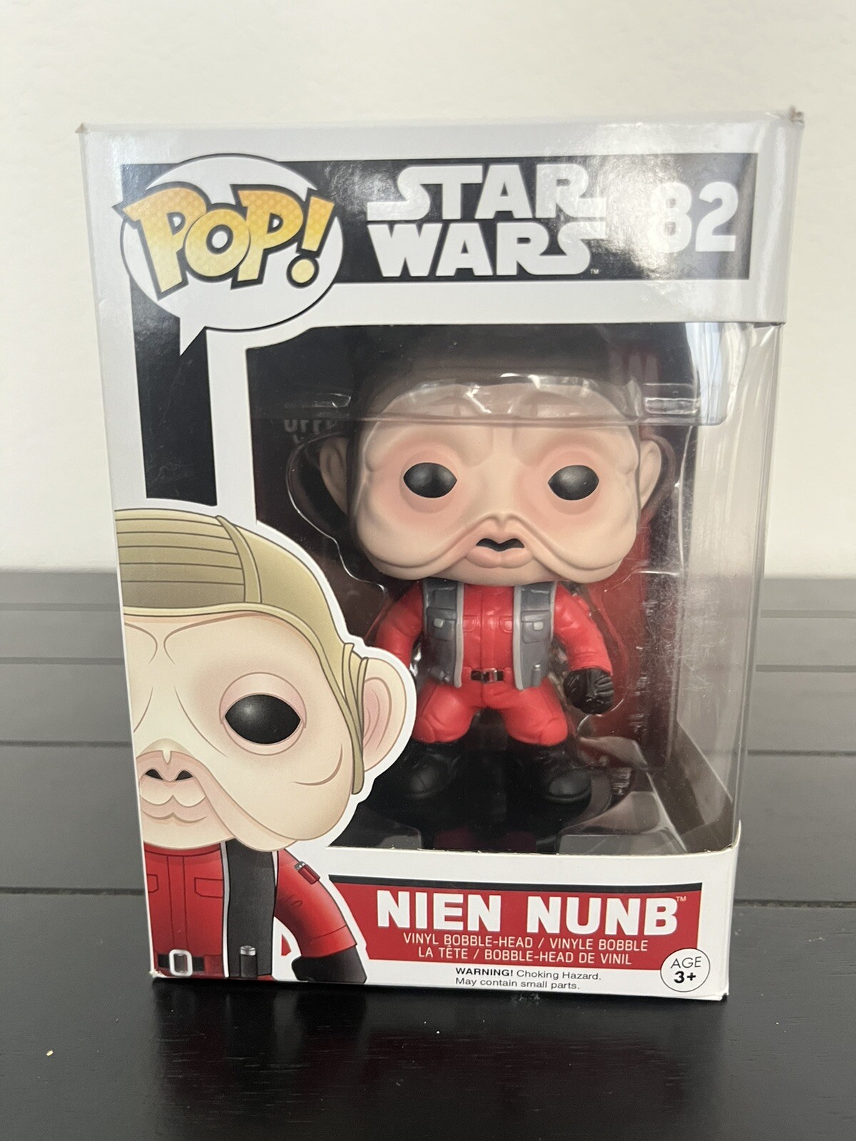 Funko Pop! Star Wars - The Force Awakens - Nien Nunb #82 - Retired