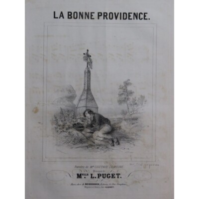 PUGET Loïsa La Bonne Providence Klaviergesang ca1840