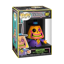 Funko Pop! The Nightmare Before Christmas: Blacklight - Mayor #807