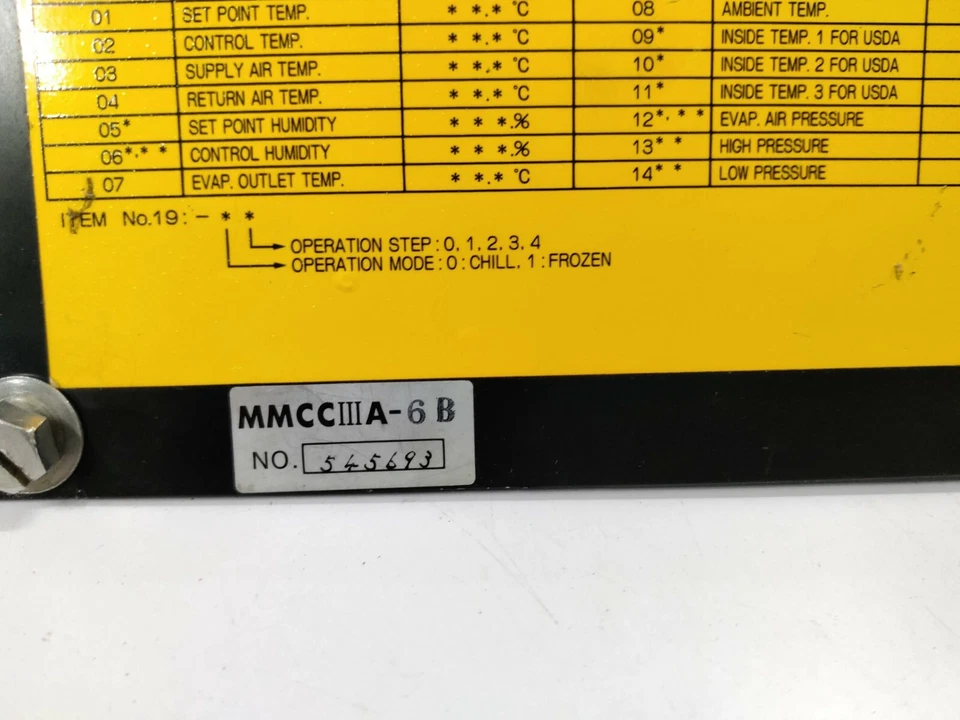 Contrôleur De Température Et D'Humidité FUJI KIKI MMCC III A-6B - Photo 3/4